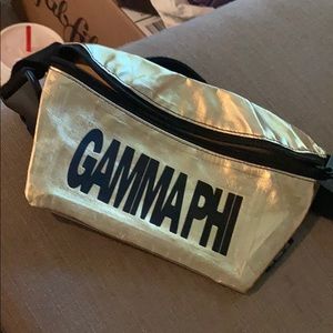 Gamma Phi Beta Metallic Fanny Pack